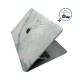 MacBook Air 13 Kılıf M1 Mat TPU Lazer Baskılı İnce Hafif Darbe Çizik Koruma A1932 A2179 A2337 Uyumlu