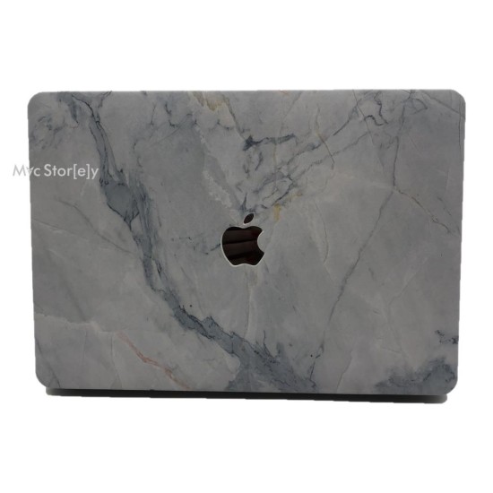 MacBook Air 13 Kılıf M1 Mat TPU Lazer Baskılı İnce Hafif Darbe Çizik Koruma A1932 A2179 A2337 Uyumlu