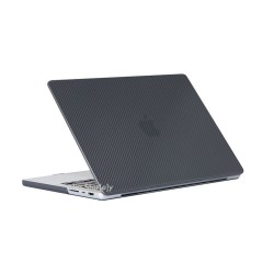 Macbook Air M1 Kılıf 13 inç Karbon Fiber (TouchID'li M1 Air) A2337 A2179 A1932 ile Uyumlu