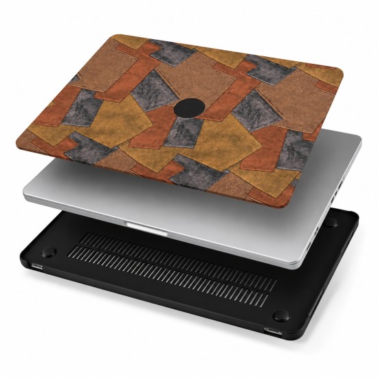 MacBook Air 13.6 Kılıf M2-M5 A2681 A3113 A3240 A3449 Sert Hard Case