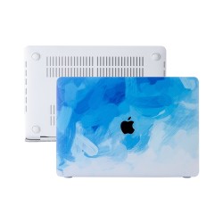 Macbook Air M2 Kılıf 13.6 inç A2681 ile Uyumlu Paint02