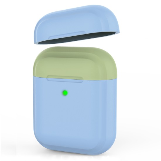 Airpods Kılıf 1-2 Nesil PT88-Z ile Uyumlu 2mm Silikon Case Yedek Kapak Hediyeli