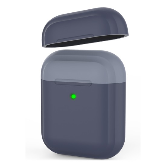 Airpods Kılıf 1-2 Nesil PT88-Z ile Uyumlu 2mm Silikon Case Yedek Kapak Hediyeli