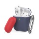 AirPods Kılıf Koruyucu Case Silikon Mat Kemer Klips Yedek Kapak Hediyeli PT-46 AirPods Kılıf Koruyucu Case Silikon Mat Kemer Klips Yedek Kapak Hediyeli PT-46