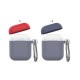AirPods Kılıf Koruyucu Case Silikon Mat Kemer Klips Yedek Kapak Hediyeli PT-46 AirPods Kılıf Koruyucu Case Silikon Mat Kemer Klips Yedek Kapak Hediyeli PT-46