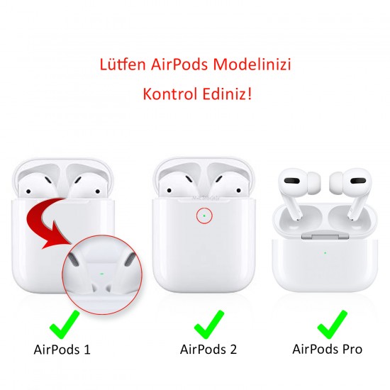 AirPods AirPods Pro Kulaklık Kayışı Mıknatıslı Boyun Askısı 74cm PT74
