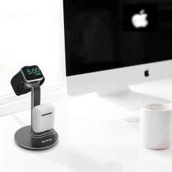 Apple Watch AirPods Şarj Aleti Standı Çoklu Mıknatıslı Şarj
