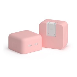 Apple 35W Dual USB-C Compact Adaptör Silikon Koruyucu – Darbe Emici Şarj Kılıfı