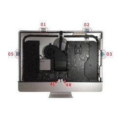 McStorey iMac 21.5inc A1418 Uyumlu Adhesive Strip Backlight Tape Kit Ekran Tutucu Plastik 2012/2013