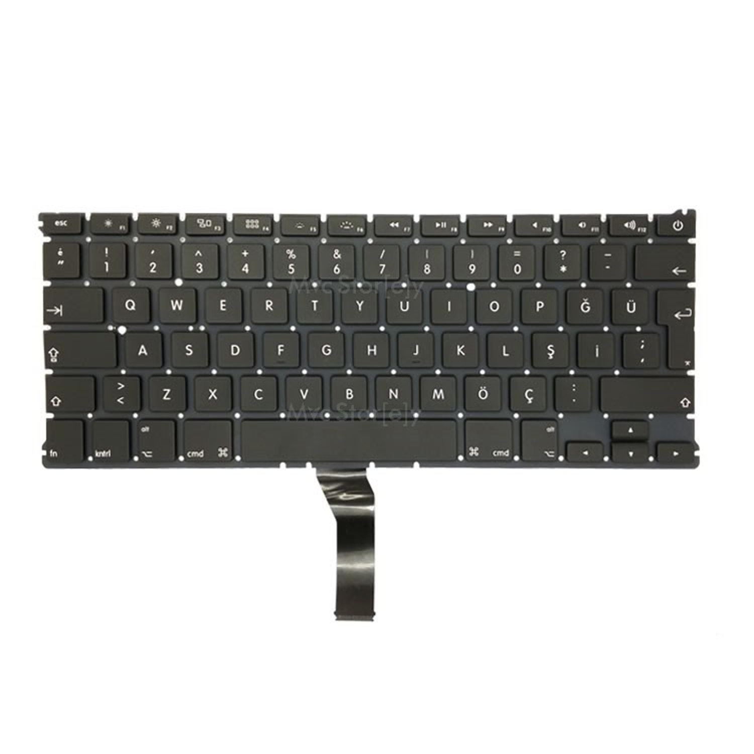 Macbook Air ile Uyumlu 13inc A1369 A1466 Klavye Tuş Takımı Türkçe