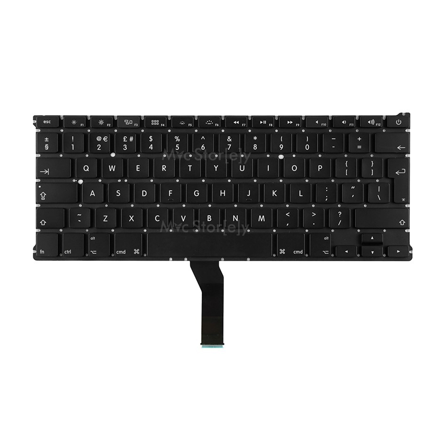 Macbook Air ile Uyumlu 13inc A1369 A1466 Klavye Tuş Takımı UK