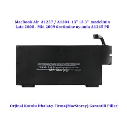 Macbook Air ile Uyumlu Batarya 13inc A1237 A1304 Modeline Uyumlu A1245 Pili