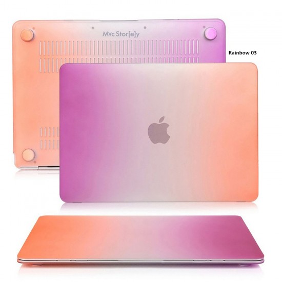 MacBook Air Kılıf 11inc HardCase A1370 A1465 2011/2012 Uyumlu Koruyucu Kılıf Rainbow MacBook Air Kılıf 11inc HardCase A1370 A1465 2011/2012 Uyumlu Koruyucu Kılıf Rainbow