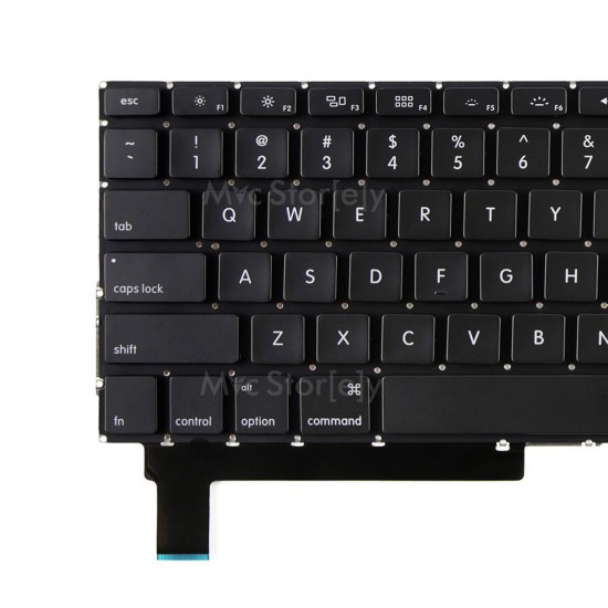 Macbook Pro ile Uyumlu 15inc A1286 Klavye Tuş Takımı US-İngilizce