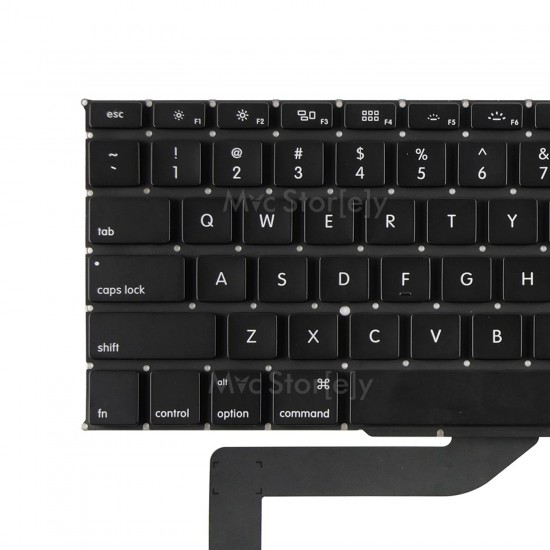 Macbook Pro ile Uyumlu 15inc A1398 Klavye Tuş Takımı US-İngilizce
