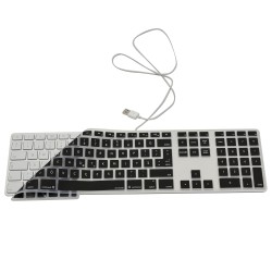 Apple Magic Keyboard 1 A1243 Türkçe F Klavye Koruyucu – Ultra İnce Silikon Kapak Toz Sıvı Koruma
