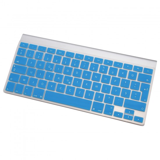 Klavye Kılıfı Apple Magic Keyboard-1 A1314 ile Uyumlu F-Türkçe DaktiloTip Baskı