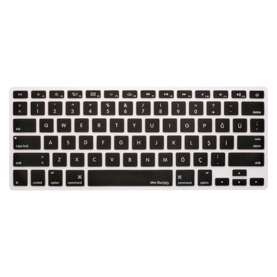 Klavye Kılıfı Apple Magic Keyboard-1 A1314 ile Uyumlu US-İngilizceden Türkçeye Çeviri