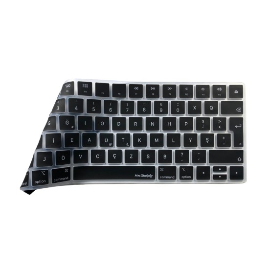 ürkçe F Harf Baskısı Yakın Plan – 0.3 mm Silikon