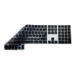 Klavye Koruyucu Apple Magic Keyboard-2 A1843 With Numeric (UK-US Türkçe) ile Uyumlu