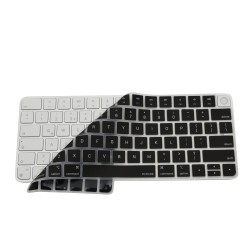 Apple Magic Keyboard 3 A2449 A2450 A2450 A3118 A3203 US Layout Klavye Koruyucu – Touch ID Uyumlu Silikon