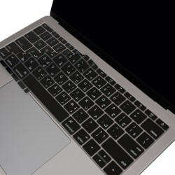 Arapça Klavye Macbook Pro Kılıf 12inç A1534-13inç A1708 US Enter ile Uyumlu