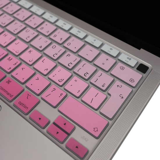 MacBook Air 13 M1 Arapça Klavye Filmi – İnce Silikon Kaplama