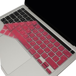 Arapca MacBook Pro Klavye Koruyucu – 13 Inc Silikon Kapak M1 M2 Uyumlu UK Ters L Enter