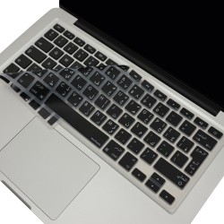 Arapça Silikon Klavye Koruyucu MacBook Air Pro 2008 2017 UK ISO Ters L Enter A1466 A1278 A1398