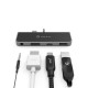 Çok Fonksiyonlu Type-C Hub Dönüştürücü Çoklu Bağlantı Adaptör Serisi - Microsoft Surface ve MacBook Uyumlu USB 3.0 Çoğaltıcı, HDMI ve Gigabit Ethernet Dock Istasyonu