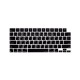 Arapça Klavye Koruyucu Macbook Air-Pro M1-M2-M3 (TouchID'li) A2681 A3113 A2941 A3114 A2442 A2779 A2992 A2918 A2485 A2780 A2991 US Enter ile Uyumlu