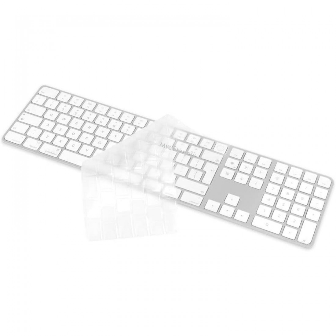 Apple Magic Keyboard Cover, Ultra Thin Touch ID & Numeric Keyboard Skin For 2021 IMac 24 Inch M1 Chip & 2022 Mac Studio Clear From Keyboard Covers - Price 18.47