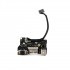 DC Power Jack I/O Board Macbook Air 13inc A1466 2013/2015 MD760 820-3455-A Part 923-0439