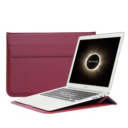 Deri El Çantası Laptop Çantası Bilgisayar Kılıfı Macbook Çantası 13 inç Notebook Kılıfı Su Geçirmez