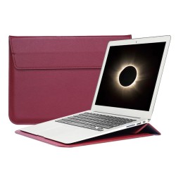 Deri El Çantası Laptop Çantası Bilgisayar Kılıfı Macbook Çantası 13 inç Notebook Kılıfı Su Geçirmez