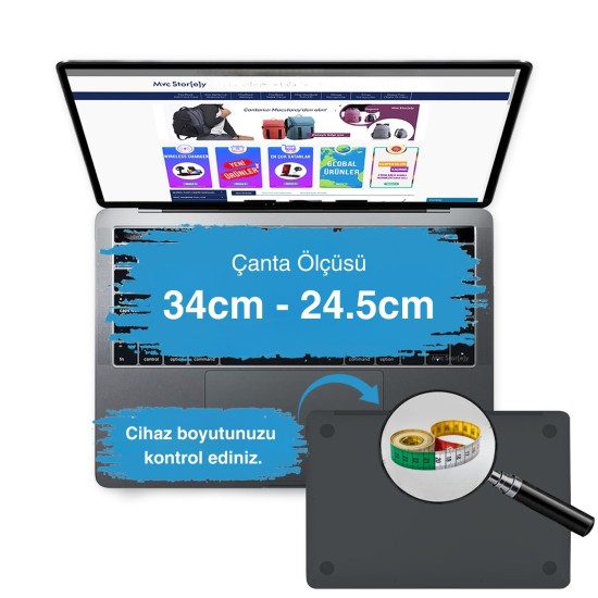 Deri El Çantası Laptop Çantası Bilgisayar Kılıfı Macbook Çantası 13 inç Notebook Kılıfı Su Geçirmez