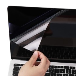 Ekran Koruyucu Macbook Air M2-M3 15 inç Parlak Anti Scratch (TouchID'li Air) A2941 A3114 ile Uyumlu