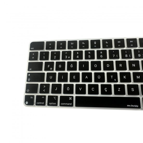 F Klavye Apple Magic Keyboard-3 Touchid'li A2449 A2450 Modeli ile Uyumlu