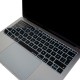 F Klavye Laptop Macbook Pro Kılıf DaktiloTip Baskı 12inç A1534-13inç A1708 ile Uyumlu