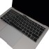 F Klavye Macbook Air M1 13inç Kılıfı TouchID'li DaktiloTip A2337 A2179 A1932 ile Uyumlu