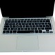 F Klavye Macbook Air Pro Kılıf Koruyucu DaktiloTip (Eski USB'li Model 2008/2017) ile Uyumlu
