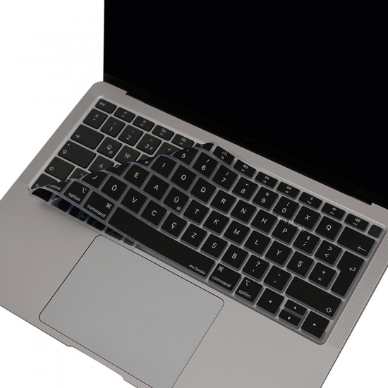 F Klavye Macbook Air-Pro M1-M2-M3 DaktiloTip (Touchbarsız)A2681 A3113 A2941 A3114 A2442 A2779 A2992 A2918 A2485 A2780 A2991 ile Uyumlu