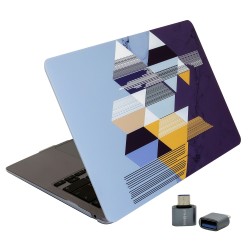 Huawei Kılıf Matebook D15 Kılıf (2019-2020-2021-2022 Yılı) ile Uyumlu Koruyucu Kılıf Tangram01NL