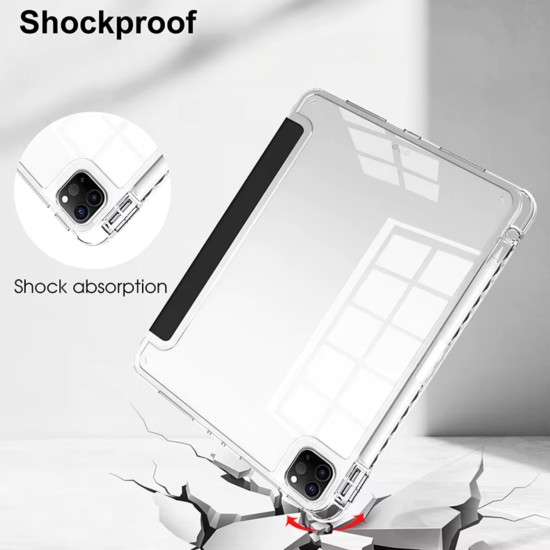 iPad 10.2 Kılıf Tablet Kılıfı Standlı PU Deri Akıllı Kapak Koruyucu Flip Cover