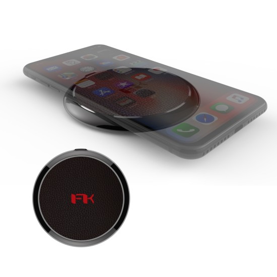 iPhone Şarj Aleti Kablosuz Şarj Samsung Huawei Android Uyumlu Şarj Aleti Qi Şarj 15Watt