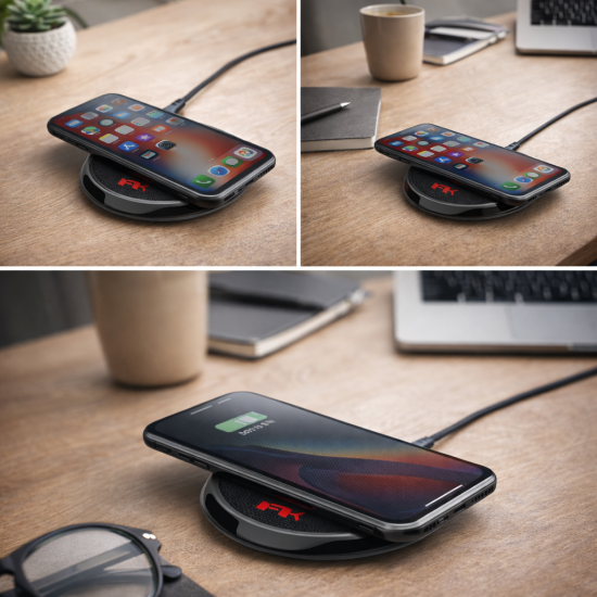 iPhone Şarj Aleti Kablosuz Şarj Samsung Huawei Android Uyumlu Şarj Aleti Qi Şarj 15Watt