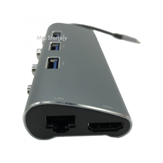 iPhone Type-C Adaptör USB Çoğaltıcı USB-C Hub USB Çoklayıcı Type-C Hdmi Çevirici