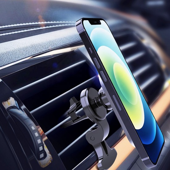 iPhoneMagSafe Miknatisli Araç Şarjı Kablosuz Şarj Destekli Manyetik Şarj Aleti