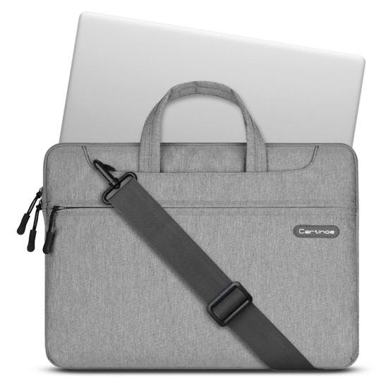 Laptop Çantası 13 inç Bilgisayar Çantası Macbook Çantası Notebook Evrak Çantası Omuz Çantası Askılı Cartinoe