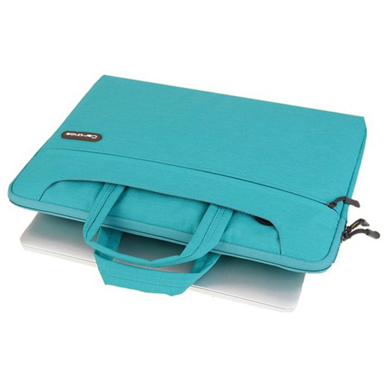 Laptop Çantası 15-16 İnç MacBook Pro Uyumlu Suya Dayanıklı Mavi